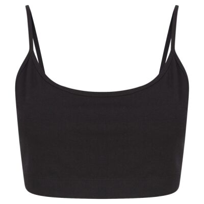 SF Clothing Ladies Sustainable Fashion Cropped Cami Vest Top Thumbnail