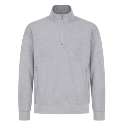 Henbury Unisex Sustainable 1/4 Zip Sweatshirt Thumbnail