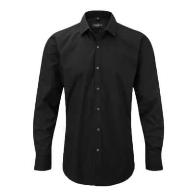 Russell Athletic Collection Long Sleeve Ultimate Stretch Shirt Thumbnail