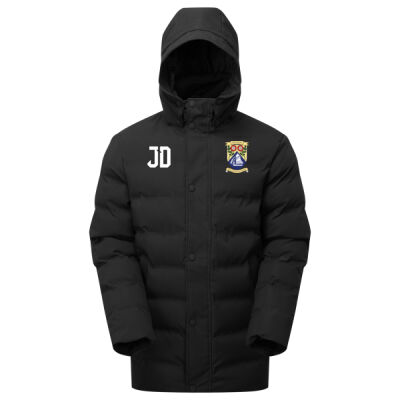 Morecambe Hawk YFC - Managers longline padded jacket Thumbnail