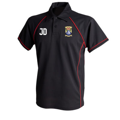 Morecambe Hawk YFC - Club Performance Piped Polo Shirt Thumbnail