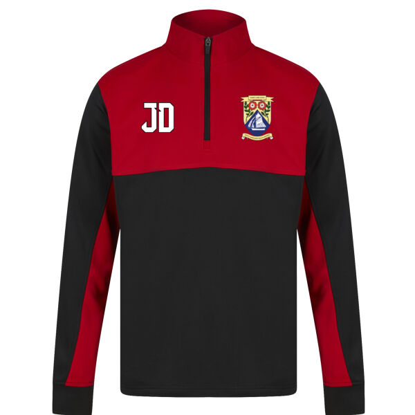 Morecambe Hawk YFC - Club 1/4 Zip Tracksuit Top Thumbnail