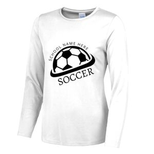 AWDis Ladies Cool Long Sleeve T-Shirt Thumbnail