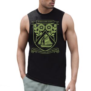 High neck slash armhole vest Thumbnail